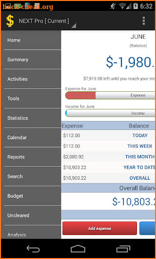 Finance Manager NEXT Pro screenshot