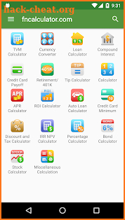 Financial Calculators Pro screenshot