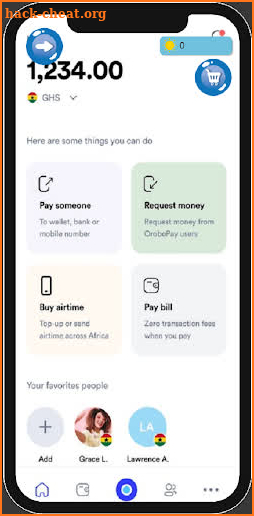 Financial Transaction App screenshot