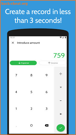 Financiator: Expense Manager screenshot