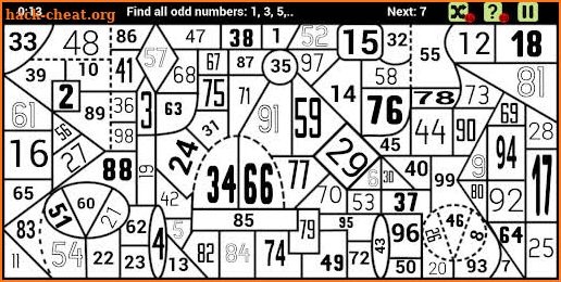 Find Hidden Numbers screenshot