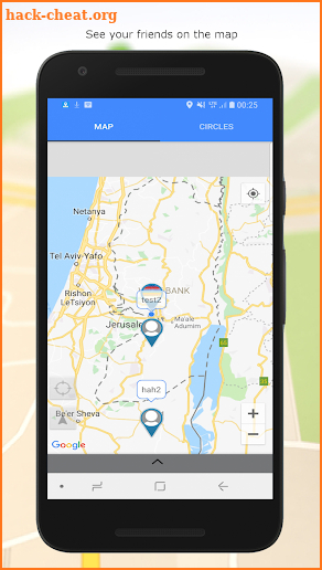 Find my friends and family trackeru screenshot