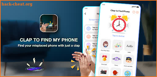 Find My Phone By Clap: Whistle screenshot