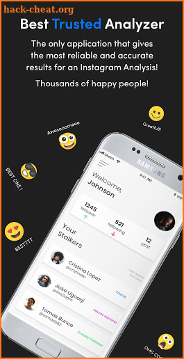 Find My Stalker - Follower Analyze for Instagram screenshot