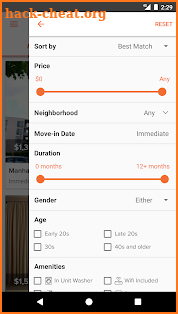 Find Roommates & Rooms for Rent screenshot