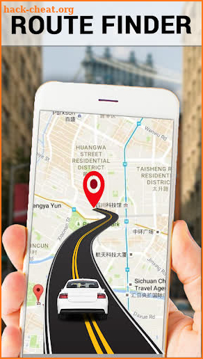 Find Route - GPS Voice Navigation - Leo Apps screenshot