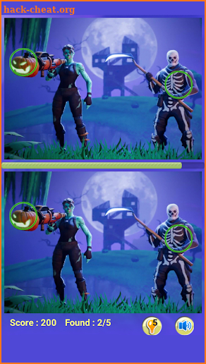 Find the differences for Fortnite screenshot