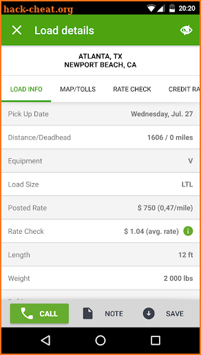 Find Truck Loads - Load Board screenshot