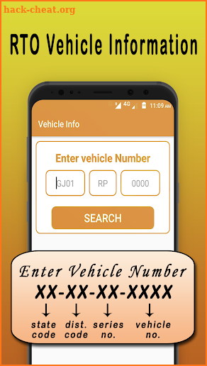 Find Vehicle Owner Info / RTO Vehicle Information screenshot