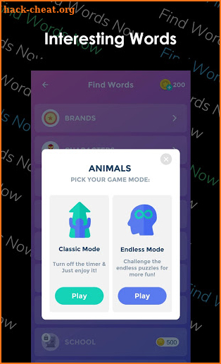 Find Words Now screenshot