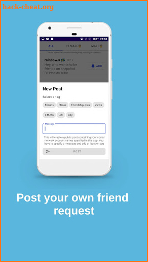 FindFriends for Snapchat screenshot