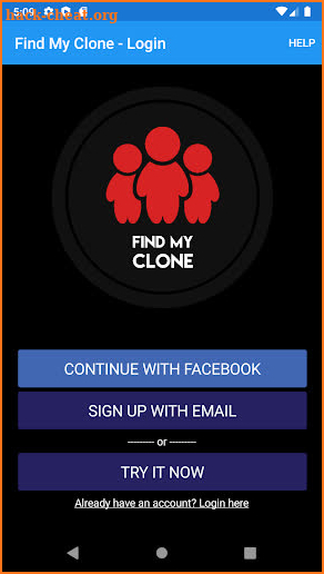 FindMyClone screenshot