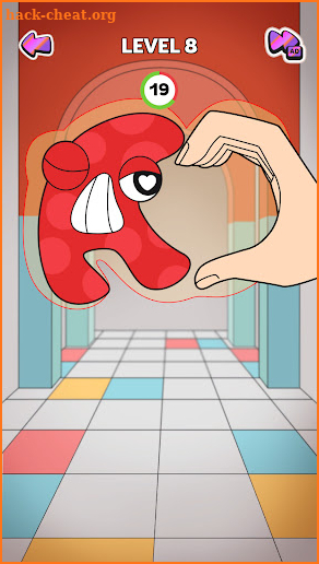 Finger Heart Puzzle screenshot