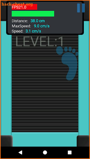 Finger Treadmill Running screenshot