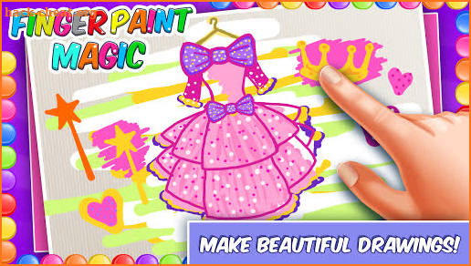 Fingerpaint Magic Draw and Color by Finger screenshot