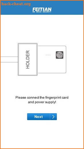 Fingerprint Card Manager screenshot