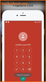 Fingerprint Pattern App Lock screenshot