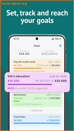 Finmatex: Budgeting & savings screenshot