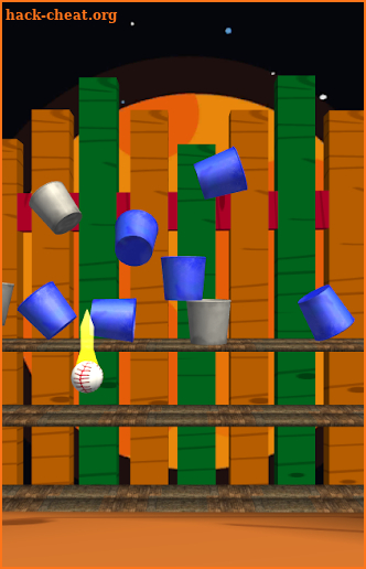 Fire Balls 3D : Knock Down Cans screenshot