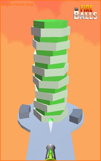 Fire Balls 3D : Stack Tower Shooter screenshot