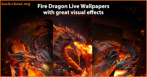 Fire Dragon Live Wallpapers screenshot