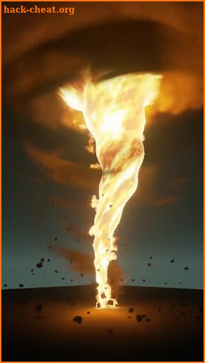 Fire Tornado live wallpaper screenshot