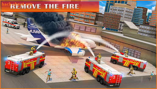 Fire Truck Driving: Helicopter Rescue screenshot