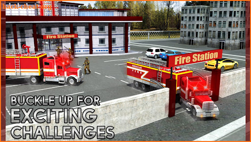 Fire Truck：Firefighter Rescue screenshot