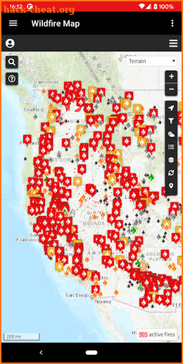 Fire, Weather & Avalanche Center (FWAC) screenshot