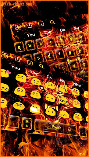 Fire Wolf Keyboard screenshot