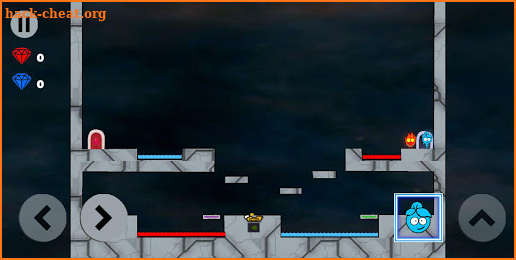 Fireboy Watergirl - Space Adventure screenshot