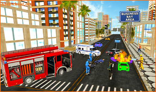 Firefighter Rescue Simulator 3D screenshot