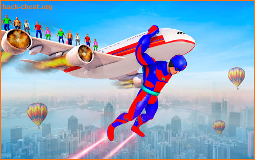 Firefighter Superhero Robot Rescue Mission screenshot