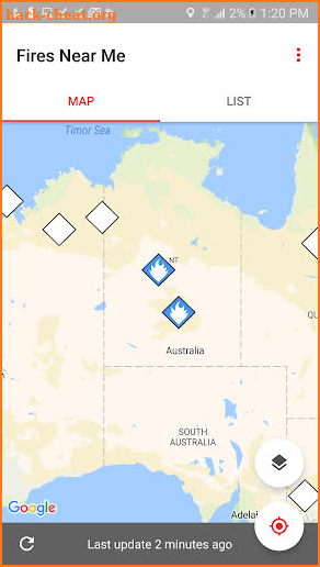 Fires Near Me Australia screenshot