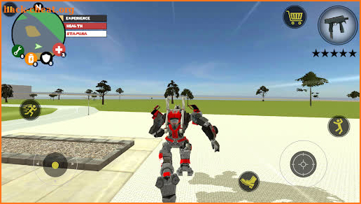 FireTruck Robot Transform Firefigther screenshot