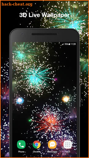 Firework Live Wallpaper screenshot