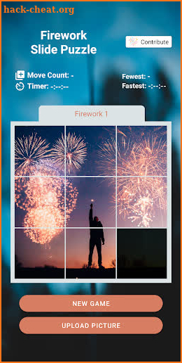 Firework Slide Puzzle screenshot