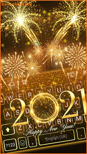 Fireworks 2021 Keyboard Background screenshot