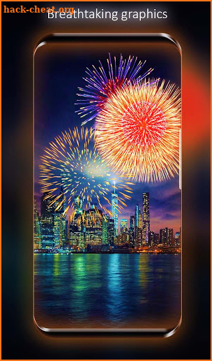 Fireworks Live Wallpaper screenshot