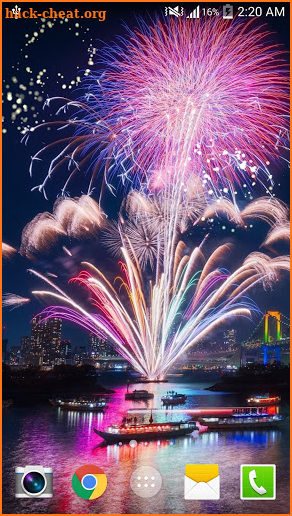 Fireworks Live Wallpaper PRO screenshot