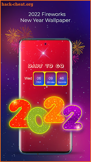 Fireworks New Year Wallpaper screenshot