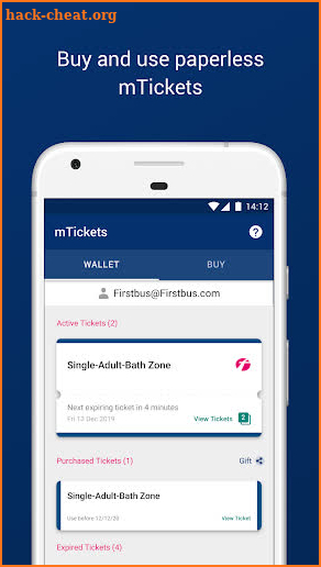 First Bus – Plan, buy mTickets & live bus times screenshot