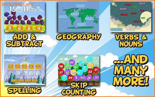 First Grade Learning Games screenshot