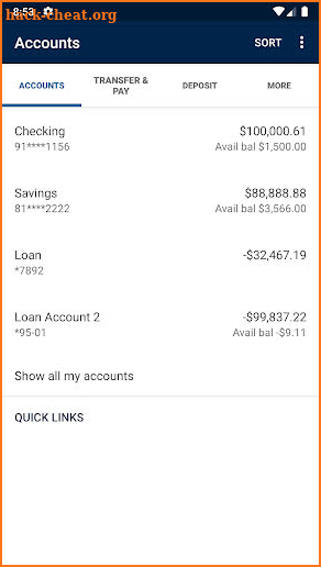 First National Bank MN Mobile screenshot