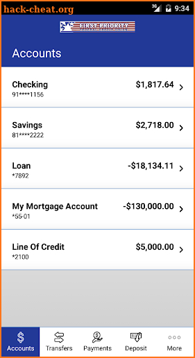 First Priority FCU Mobile screenshot