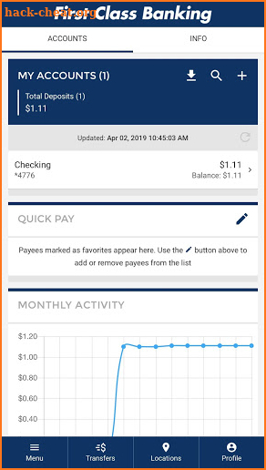 First State Bank Stratford screenshot