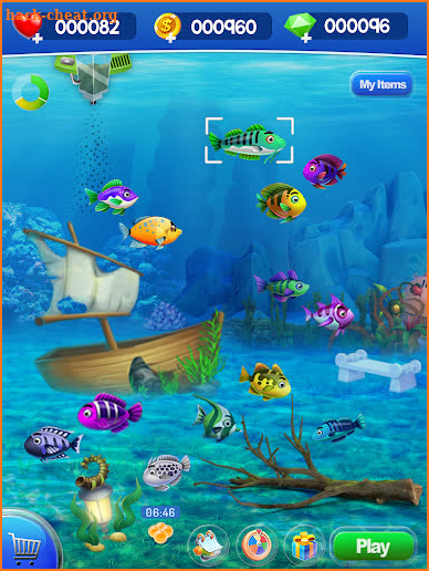 Fish Aquarium Bubble World screenshot