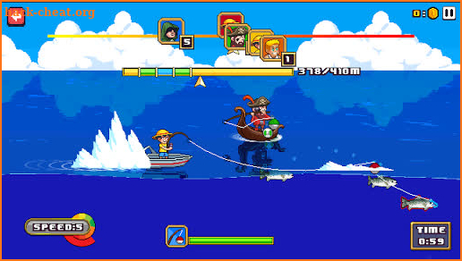 Fish For Speed - Fishing & Racing screenshot