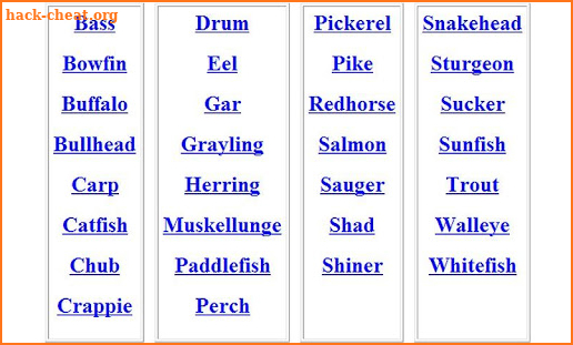 Fish ID Key - U.S. Freshwater screenshot