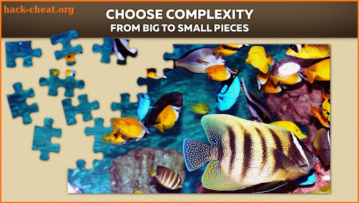 Fish jigsaw puzzles screenshot